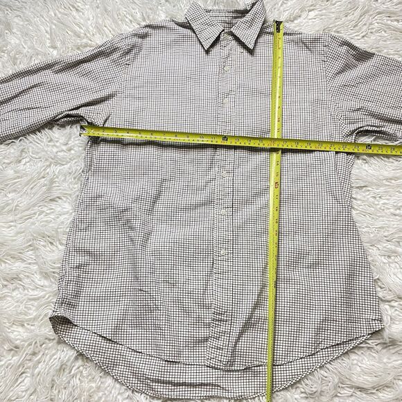 Polo Ralph Lauren Button Down Shirt  Classic Fit White Gingham Size XL - Picture 3 of 4